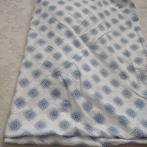 Cynthia Rowley Blue Diamond Fitted Sheet